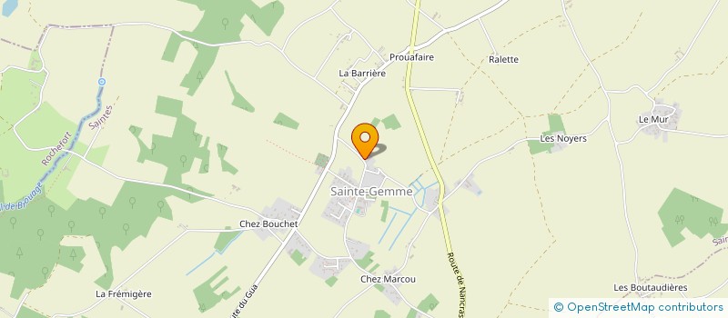 localisation de l'entreprise LEI GONG  SAINTE-GEMME