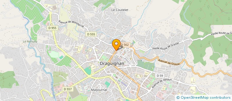 localisation de l'entreprise LEI PASTOURALIE DOU LUME à DRAGUIGNAN