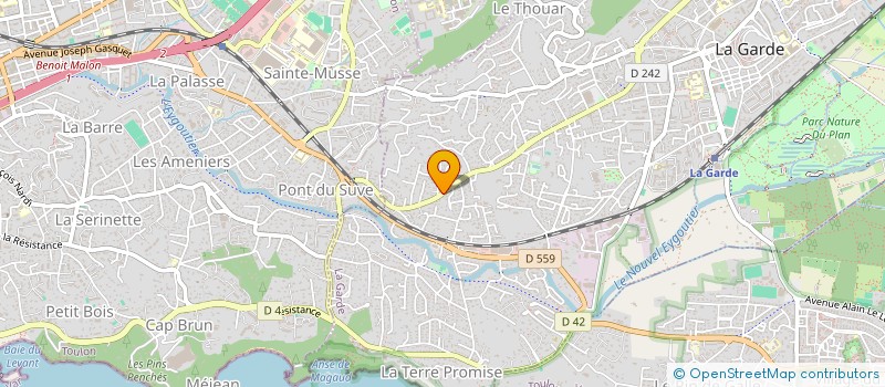 localisation de l'entreprise LEI PINS  LA GARDE