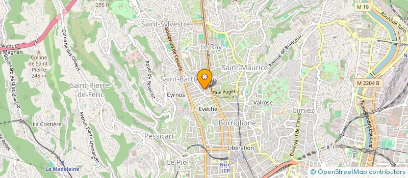 localisation de l'entreprise LEI PITCHOUNS à NICE