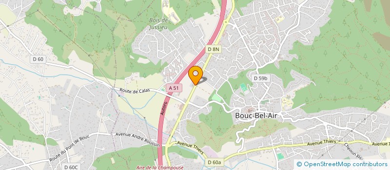 localisation de l'entreprise LEI QUATRE FRAIRE à BOUC-BEL-AIR