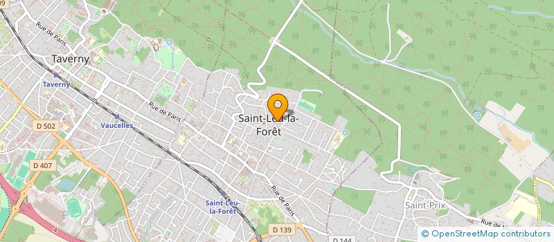 localisation de l'entreprise LEI TRAVEISSO  ST LEU LA FORET