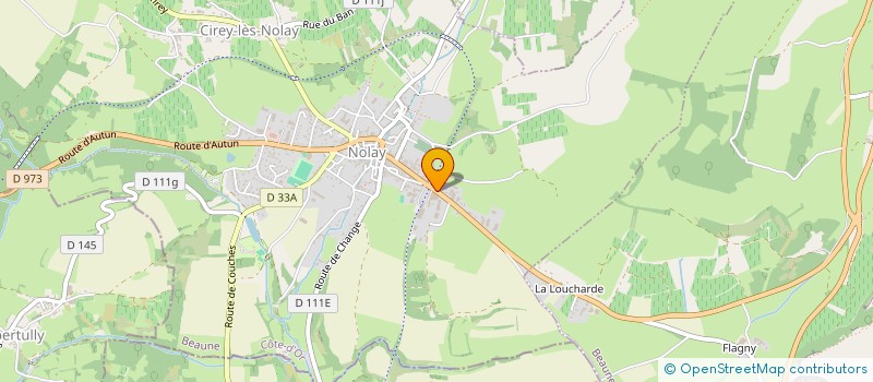 localisation de l'entreprise LEIA MANAGEMENT  NOLAY