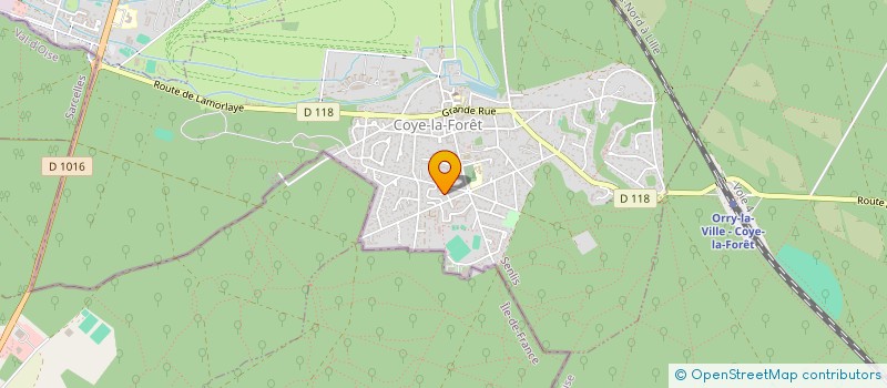 localisation de l'entreprise LEIAHSOUK à COYE-LA-FORET