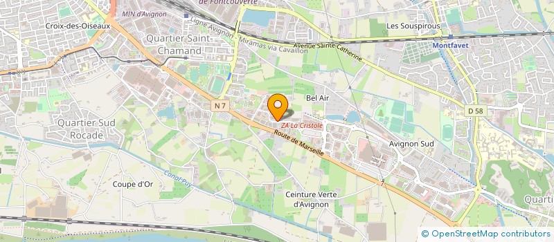 localisation de l'entreprise LEIB PROVENCE à AVIGNON