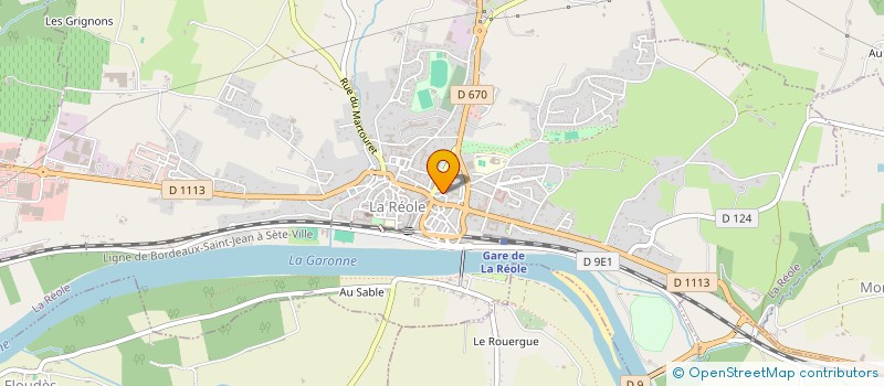 localisation de l'entreprise LEIBOVICI-PENET  LA REOLE