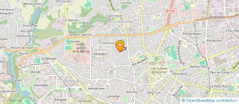 localisation de l'entreprise LEIEN CONSEIL à BREST