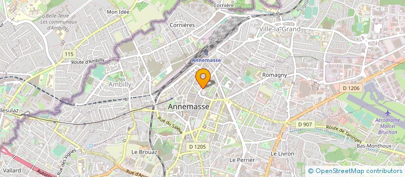 localisation de l'entreprise LEIGHTON GROUP à ANNEMASSE
