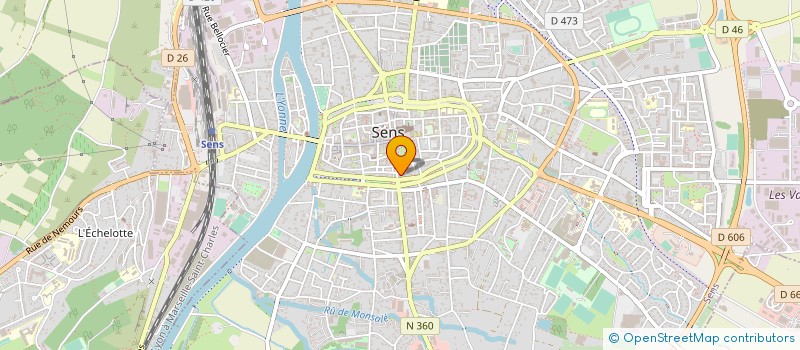 localisation de l'entreprise LEIGNIEL IMMOBILIER SENS à SENS