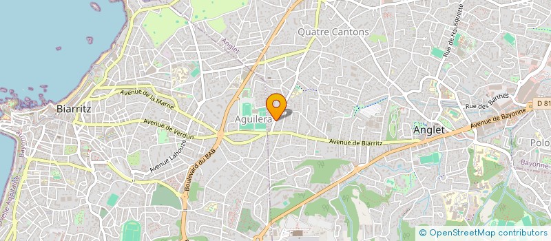 localisation de l'entreprise LEIHORRA à ANGLET