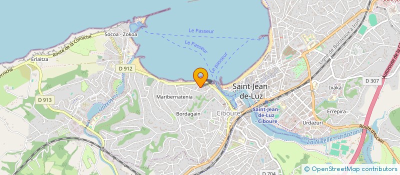 localisation de l'entreprise LEIHORRA  CIBOURE