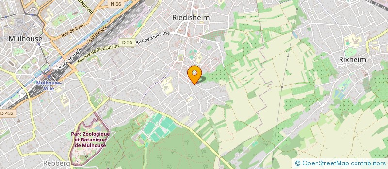 localisation de l'entreprise LEIKA  RIEDISHEIM