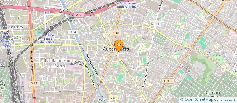 localisation de l'entreprise LEIKI à AUBERVILLIERS