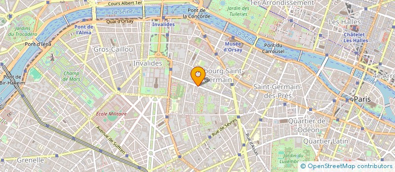 localisation de l'entreprise LEIL PRODUCTIONS SARL  PARIS