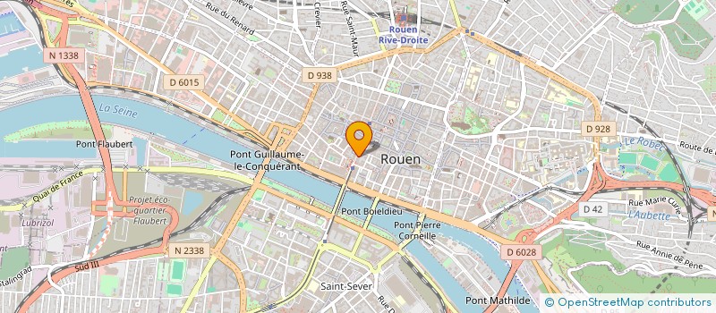 localisation de l'entreprise LEILA à ROUEN