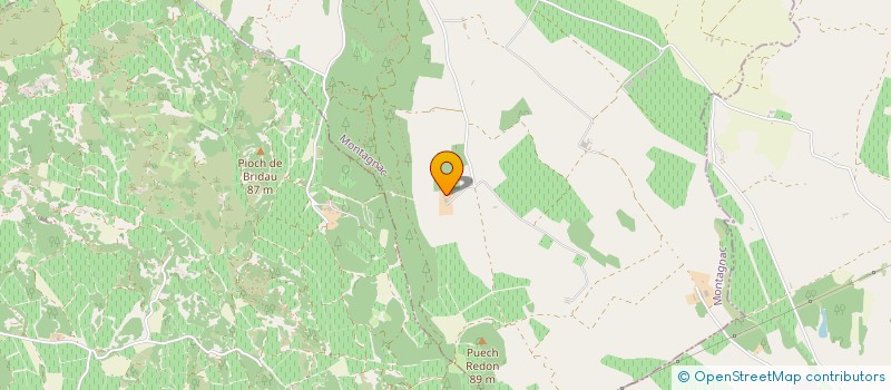 localisation de l'entreprise LEILA  MONTAGNAC