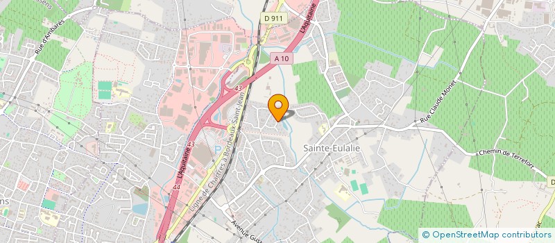 localisation de l'entreprise LEILA  SAINTE-EULALIE