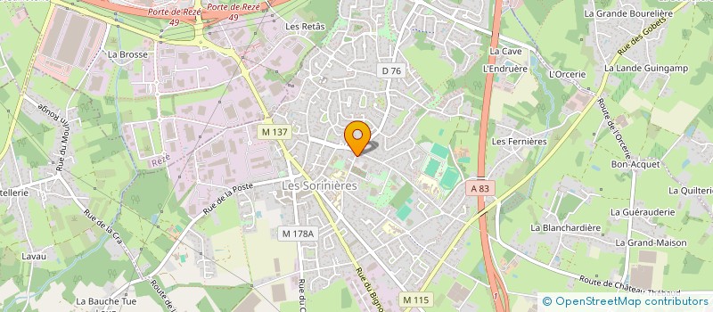 localisation de l'entreprise LEILA MELLIER IMMOBILIER  SAINT-COLOMBAN