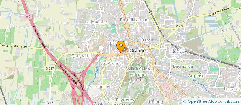 localisation de l'entreprise LEILAMINES  ORANGE