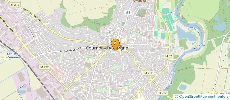 localisation de l'entreprise LEILOU  COURNON-D'AUVERGNE