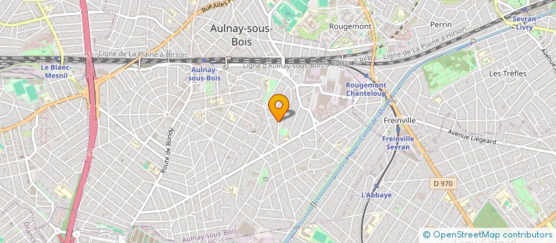 localisation de l'entreprise LEIM CONSULTING à AULNAY-SOUS-BOIS