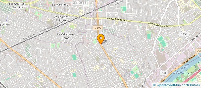 localisation de l'entreprise LEIMIND CONSULTING  BEZONS