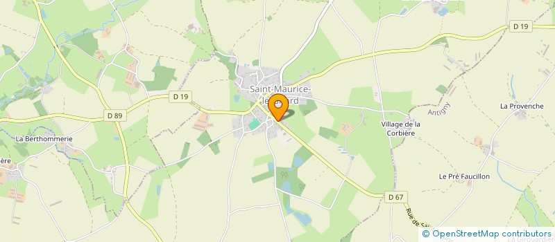 localisation de l'entreprise LEIMY  SAINT-MAURICE-LE-GIRARD