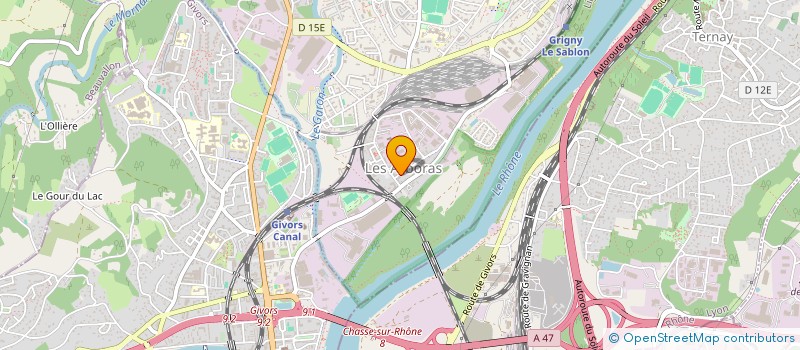 localisation de l'entreprise LEINA  GRIGNY