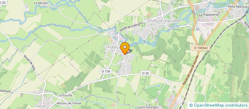 localisation de l'entreprise LEINI  FREBUANS