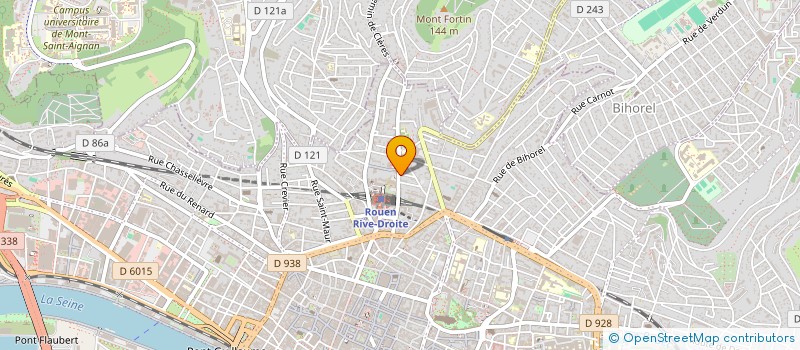 localisation de l'entreprise LEINSTART à ROUEN