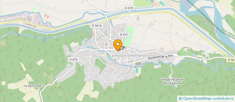 localisation de l'entreprise LEIOA  LA ROQUE-D'ANTHERON