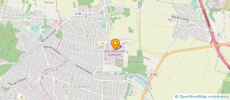 localisation de l'entreprise LEIRIA  COURTRY