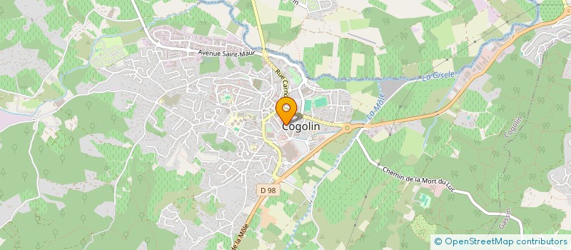 localisation de l'entreprise LEIS AMIS DE LA PROUVENCO à COGOLIN