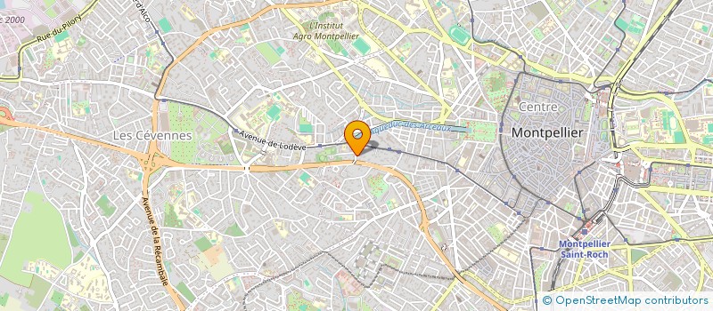 localisation de l'entreprise LEISOEL  MONTPELLIER