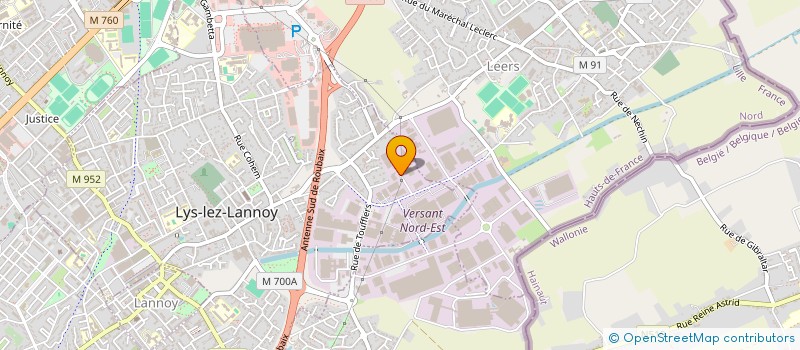 localisation de l'entreprise LEISURE'N PLEASURE  LYS-LEZ-LANNOY