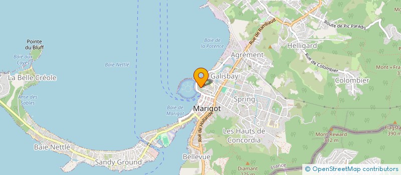 localisation de l'entreprise LEISURE SAILING à SAINT MARTIN