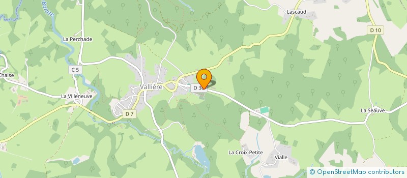 localisation de l'entreprise LEITAO à VALLIERE