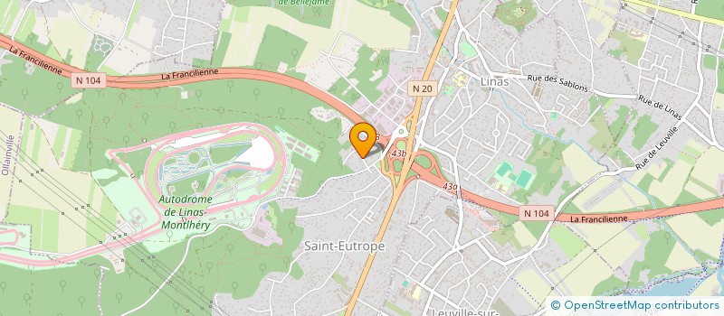 localisation de l'entreprise LEITAO91 à LINAS