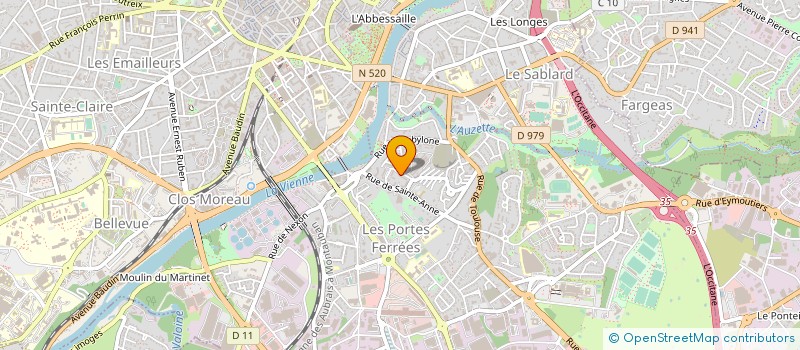 localisation de l'entreprise LEITMOTIV PRODUCTION à LIMOGES