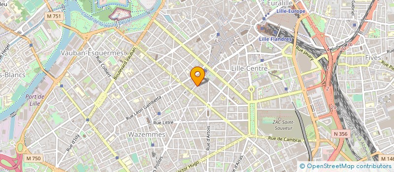 localisation de l'entreprise LEITMOTIV SARL à LILLE