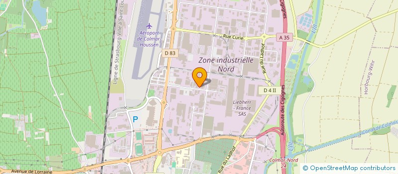localisation de l'entreprise LEITZ SARL à COLMAR