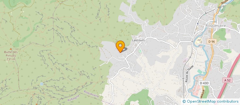 localisation de l'entreprise LEIXBOR à ROQUEVAIRE