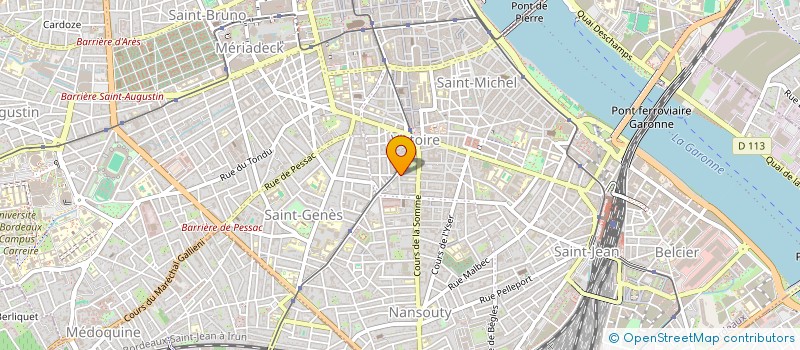 localisation de l'entreprise LEIZCANO-DEMEZ IMMOBILIER  BORDEAUX