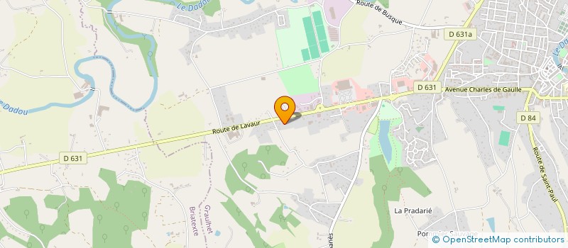 localisation de l'entreprise LEJ  GRAULHET