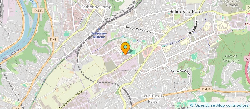 localisation de l'entreprise LEJABY MAISON DE CREATION  RILLIEUX-LA-PAPE