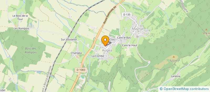 localisation de l'entreprise LEJAILLET MS  AUGEA