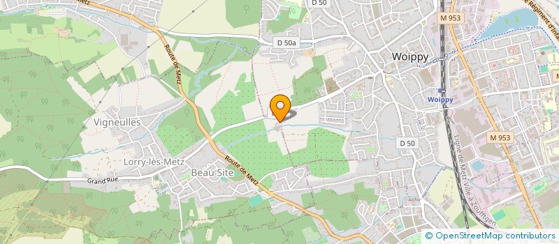 localisation de l'entreprise LEJARDIN  LORRY-LES-METZ