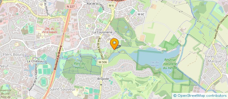 localisation de l'entreprise LEJAV à VILLENEUVE-D'ASCQ