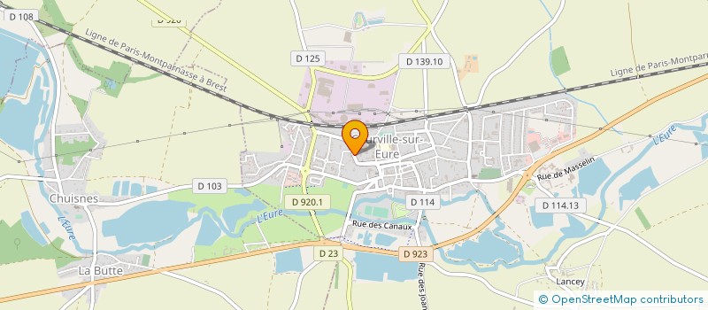 localisation de l'entreprise LEJEUNE à PONTGOUIN