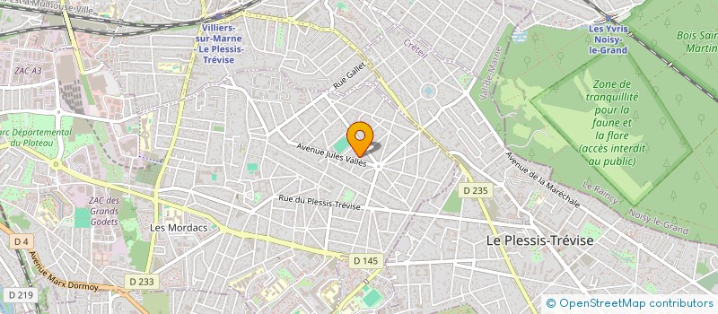 localisation de l'entreprise LEJEUNE & FILS IMMO  CHAMPIGNY-SUR-MARNE